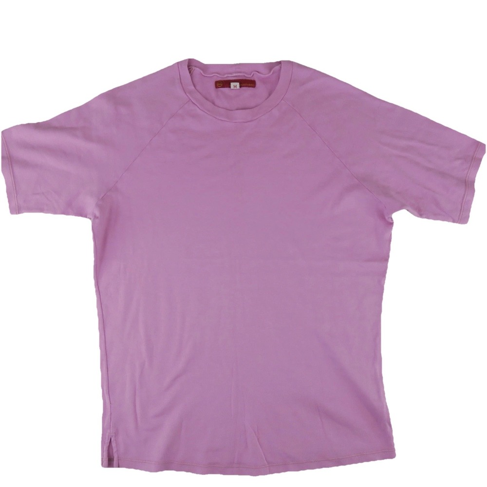 Adriano Goldschmied AG Basic Crew Neck T Shirt Men's‎ Medium Pink